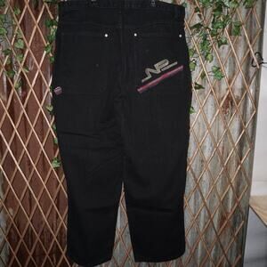 42x32 - Vintage Y2K north peak utility baggy embroider pants